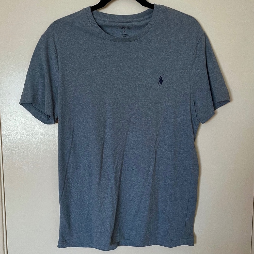 Polo by Ralph Lauren | Light Grayish Blue Tee | M